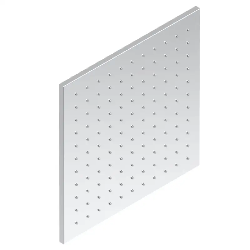 Shower head 12" x 12", Easyclean system