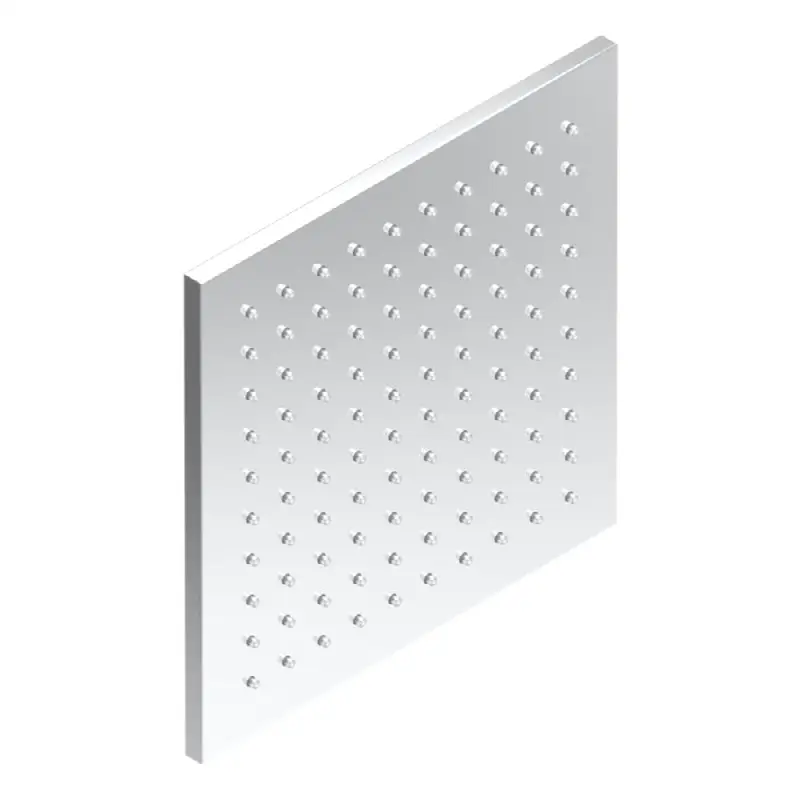 Shower head 8" x 8", Easyclean system