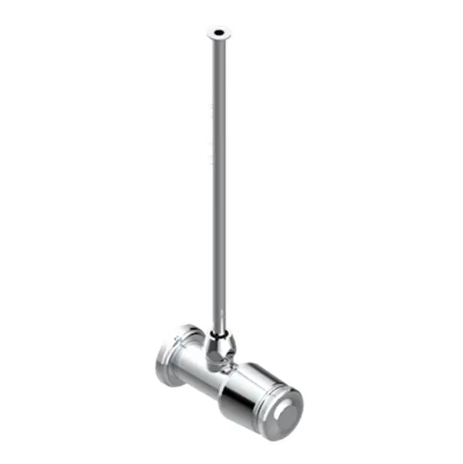 Angle Supply Valve With 3/8" Adaptor Set For Toilet
