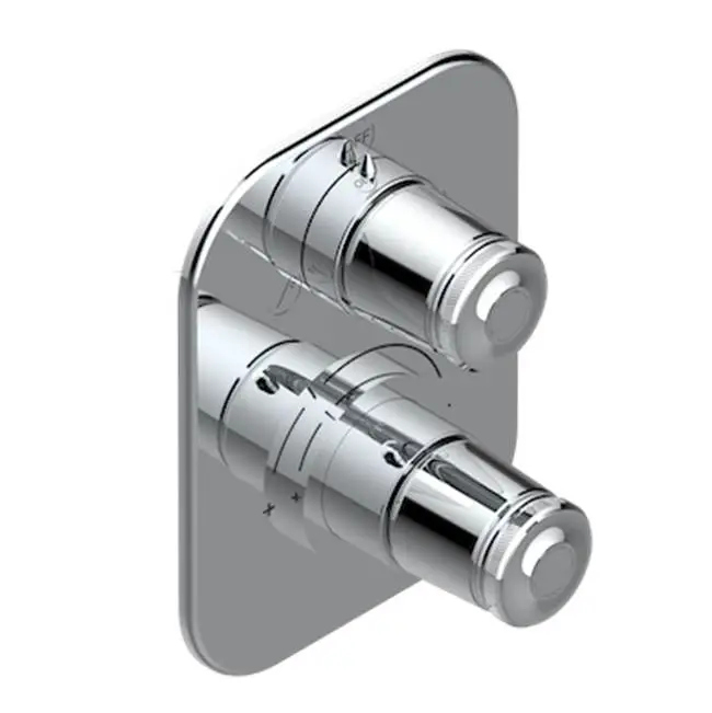 Trim For Thg Thermostat With 2-way Diverter, Rough Part Supplied With Fixing Box Ref. 5 500ae/us