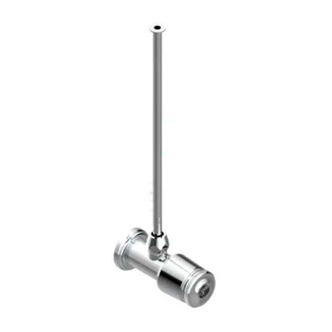 Angle Supply Valve With 3/8" Adaptor Set For Toilet