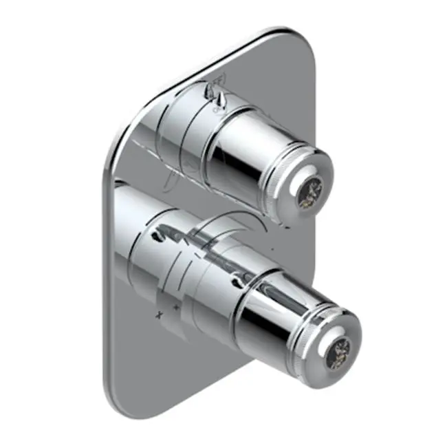 Trim For Thg Thermostat With 2-way Diverter, Rough Part Supplied With Fixing Box Ref. 5 500ae/us