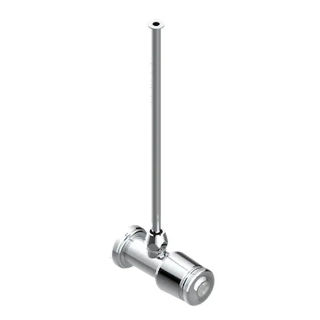 Angle Supply Valve With 3/8" Adaptor Set For Toilet
