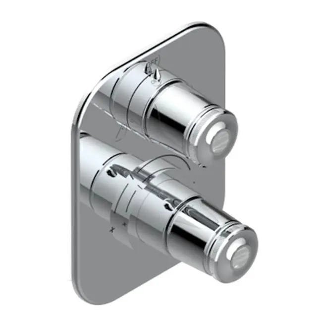 Trim For Thg Thermostat With 2-way Diverter, Rough Part Supplied With Fixing Box Ref. 5 500ae/us