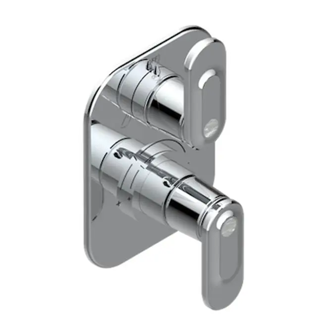 Trim For Thg Thermostat With 2-way Diverter, Rough Part Supplied With Fixing Box Ref. 5 500ae/us