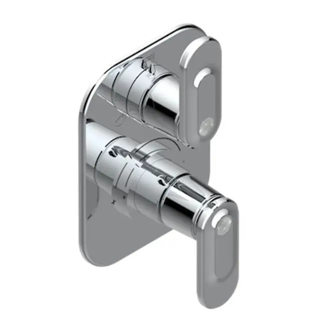 Trim For Thg Thermostat With Stop Valve And 3-way Diverter, Rough Part Supplied With Fixing Box Ref.5 600ae/us