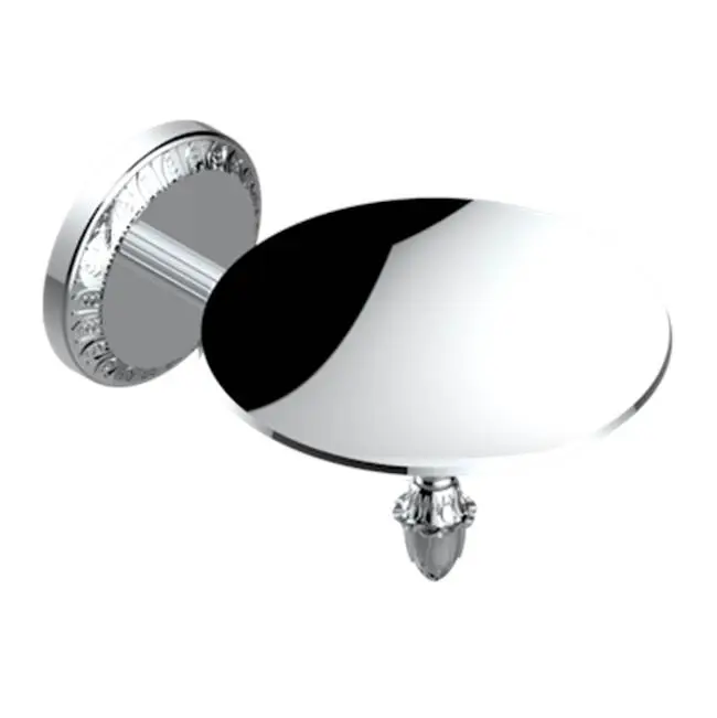 Soap Dish, Wall Mounted, 4" Diameter