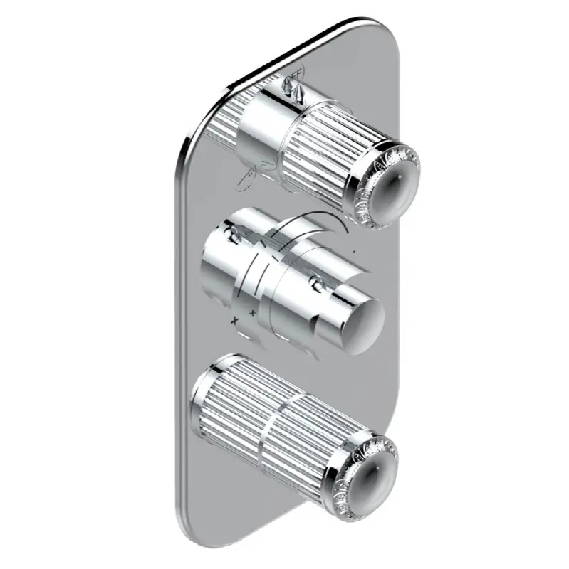 Trim for thg thermostat with 2-way diverter and on/off control, rough part supplied with fixing box ref. .5 540AE/US
