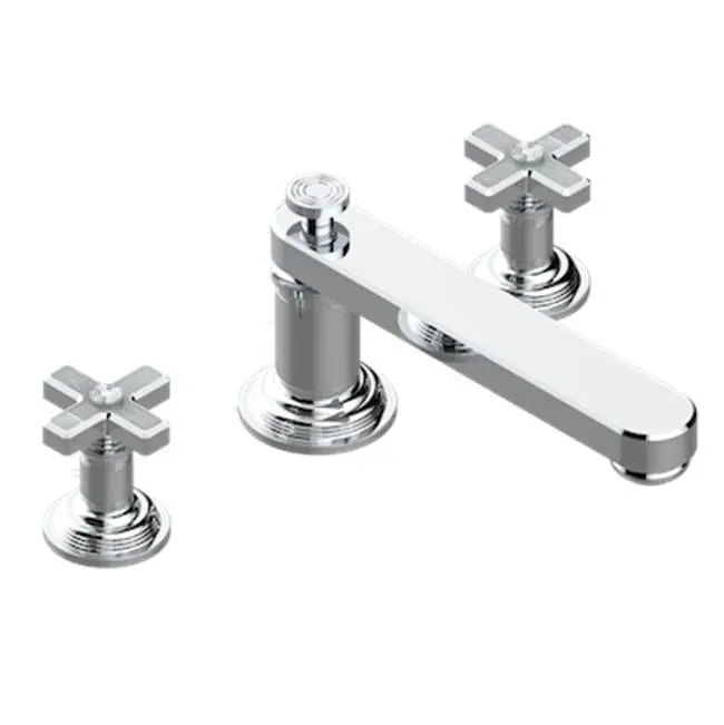 Roman Tub Set, Low Spout With 3/4" Valves