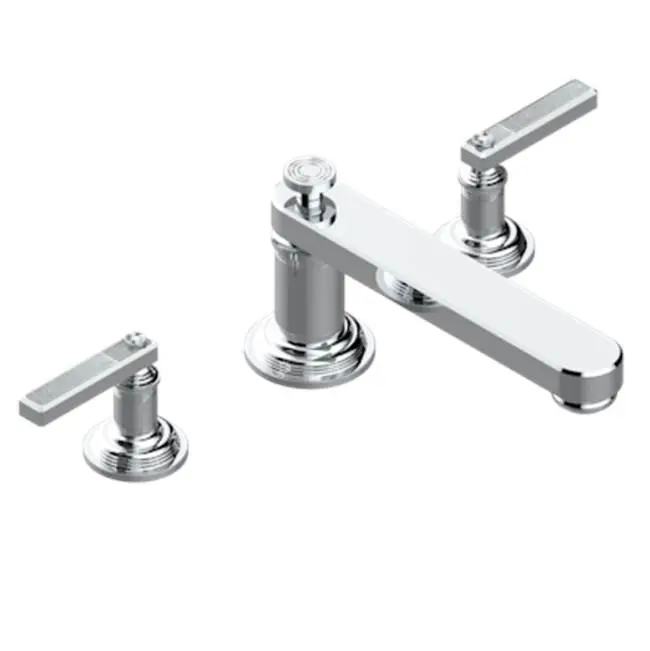 Roman Tub Set, Low Spout With 3/4" Valves