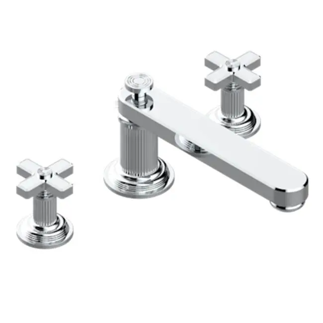 Roman Tub Set, Low Spout With 3/4" Valves
