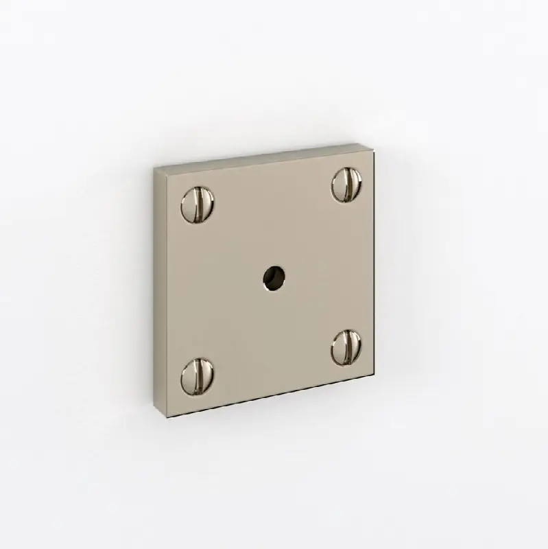 Manor 1-3/4" X 1-3/4" Square Backplate Surface Mount