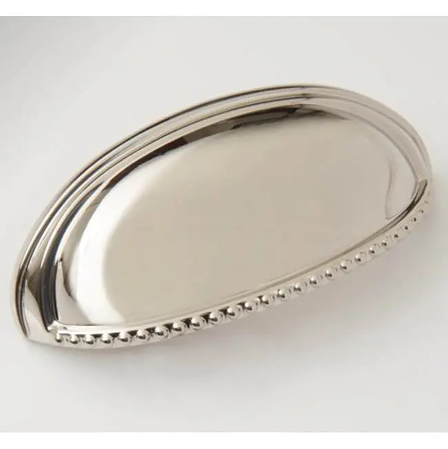 Bead 3" Cup Pull - Hammered