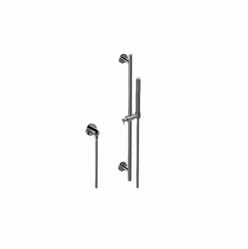Harley Contemporary Handshower w/Harley Wall-Mounted Slide Bar