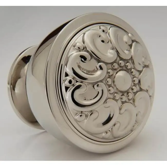 Decorative 1-1/2" Paisley Font Knob