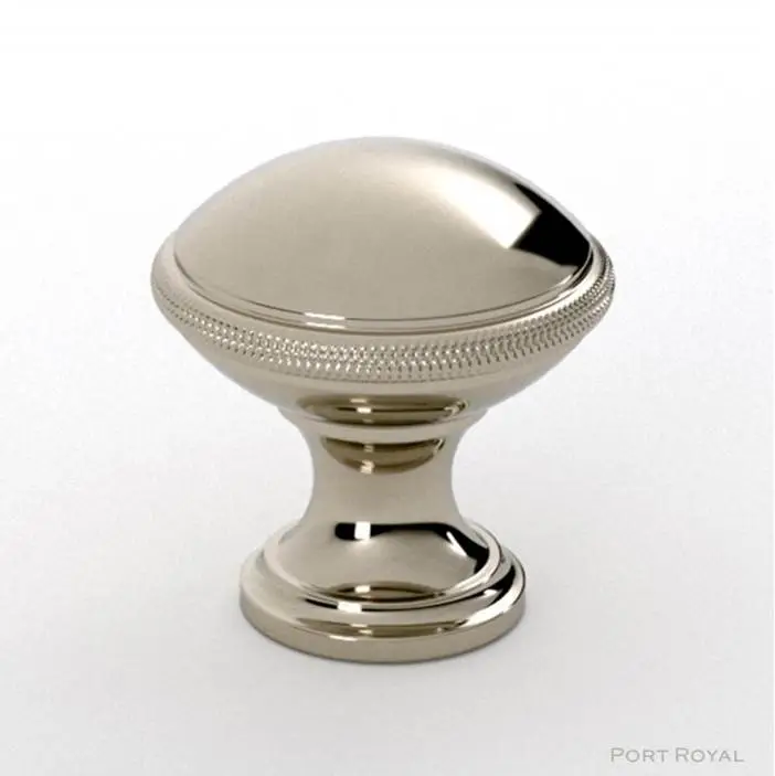 Port Royal 1-1/4" Diamond Knob - Hammered