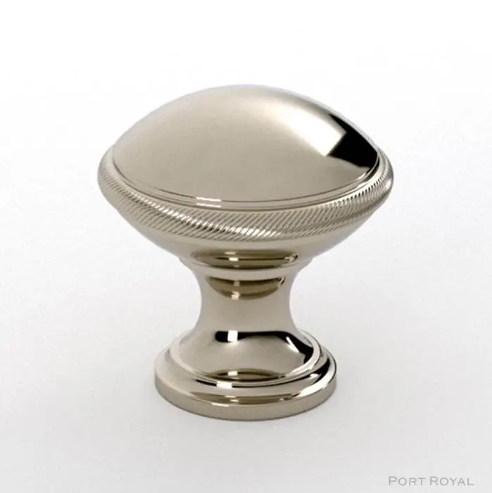 Port Royal 1" Rope Knob - Hammered