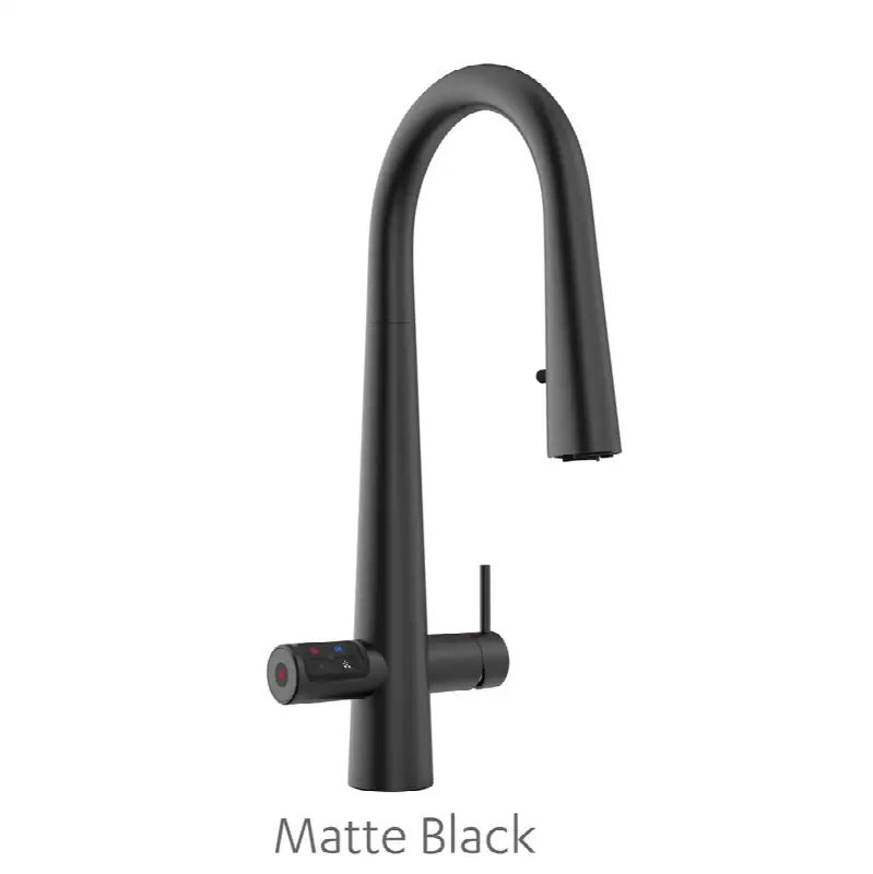 Tap And Faucet, Celsius Plus All-In-One With Pull-Down Sprayer Bcs, Matte Black