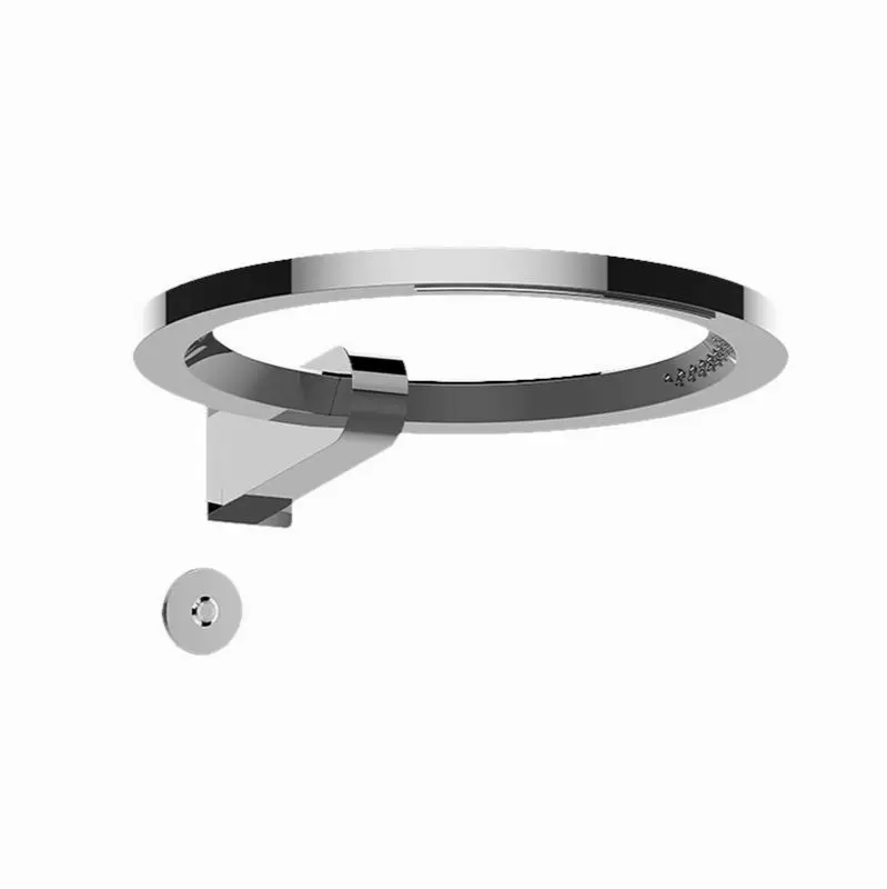 Ametis M-Series Thermostatic Shower System - Ametis Ring with Handshower (Trim)