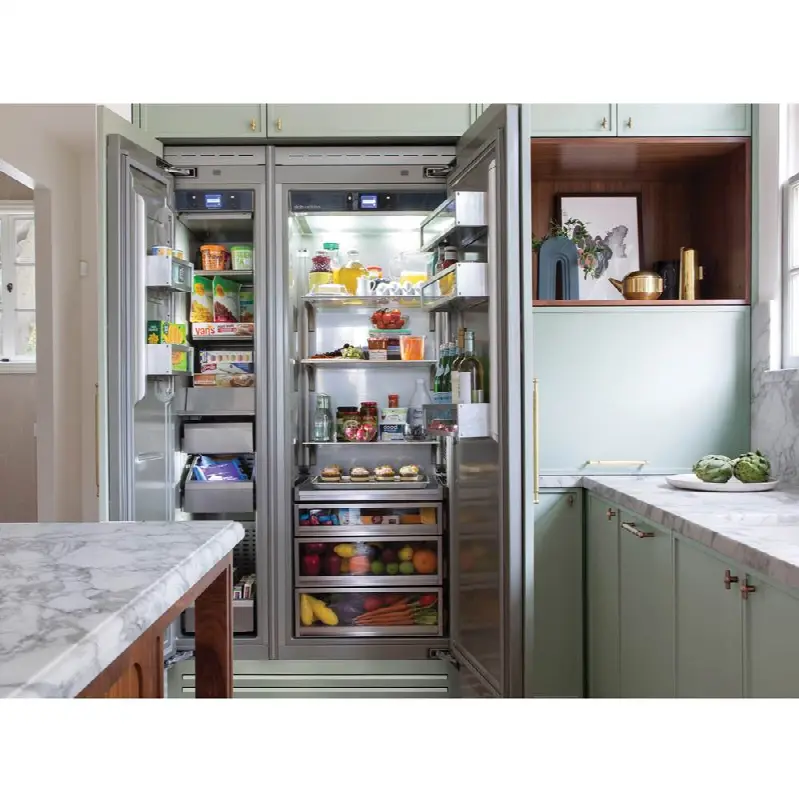 30" Integrated, Column Freezer - Right Hinge Door