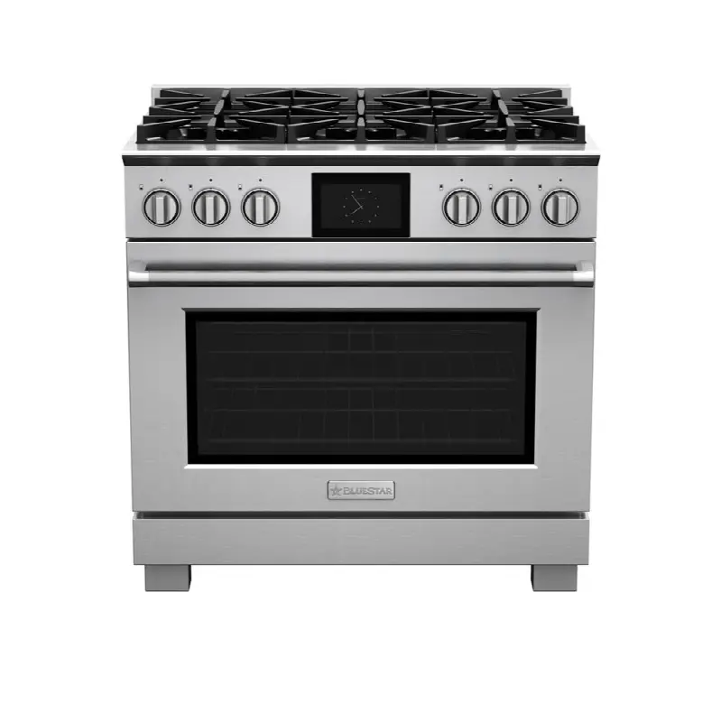 36" Dual Fuel Range (6) Burners
