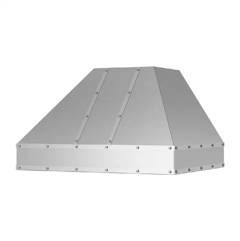 30" Hampton Wall Hood With Designer Metal Strapping And Rivets