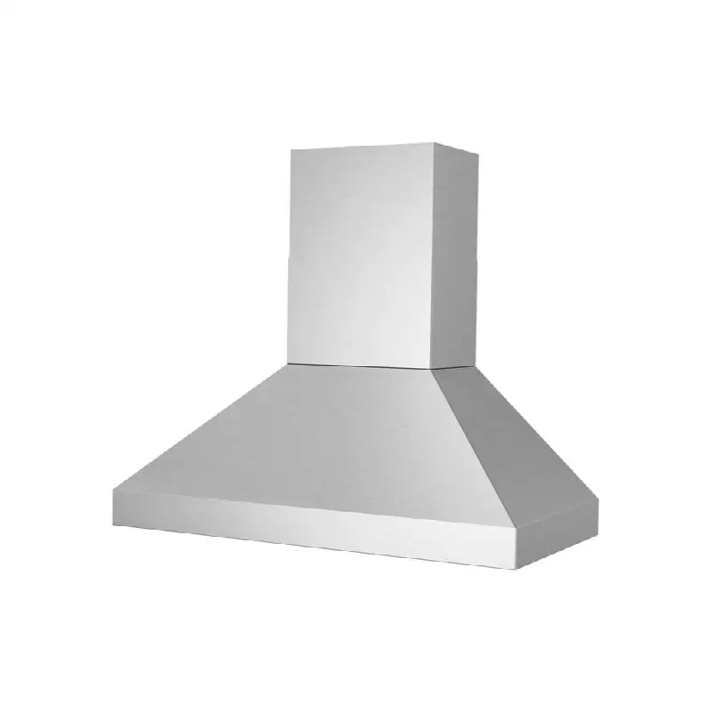 Pyramid Style (48"D X 30"H) Includes 2Pc. Flue (18"W).