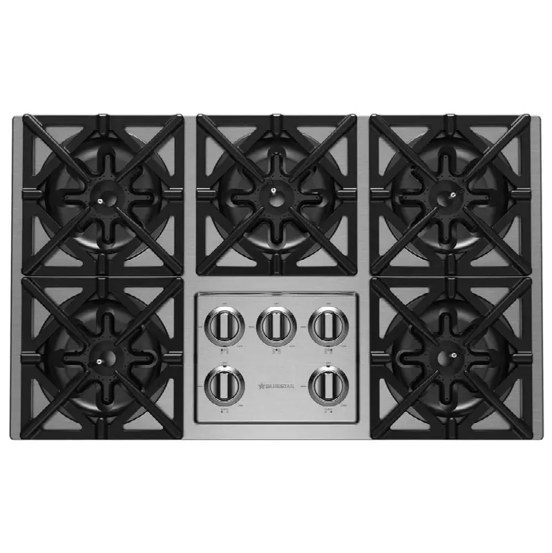 36" Drop-In Gas Cooktop - (5) Burners