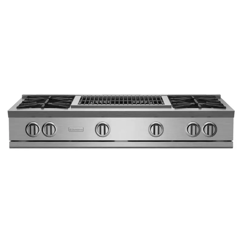 48" Nova (Rnb) Range Top - (4) Burners With 24" Charbroiler