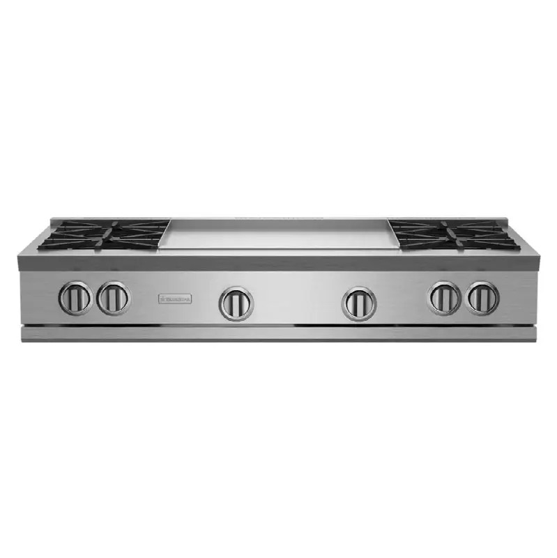 48" Nova (Rnb) Range Top - (4) Burners With 24" Griddle
