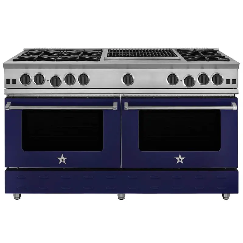 60" Nova (Rnb) Range -(6) Burners With 24" Charbroiler