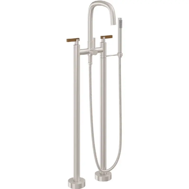 Contemporary Floor Mount Tub Filler