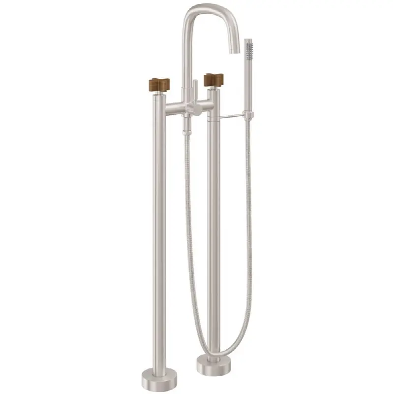 Contemporary Floor Mount Tub Filler