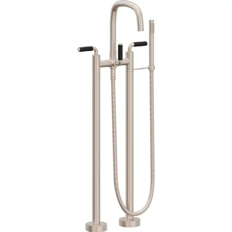 Contemporary Floor Mount Tub Filler
