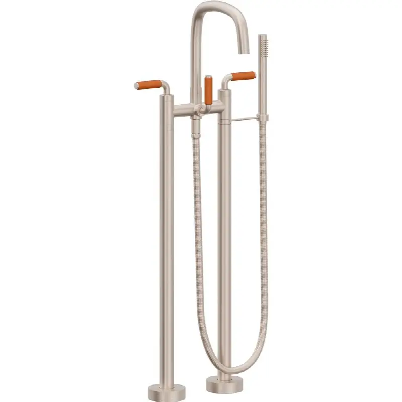 Contemporary Floor Mount Tub Filler
