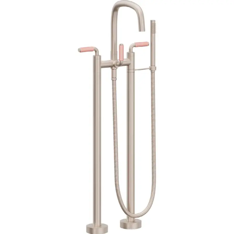 Contemporary Floor Mount Tub Filler