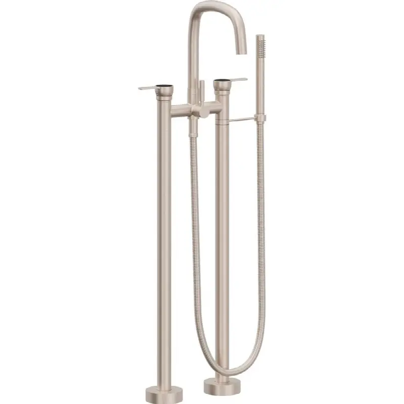 Contemporary Floor Mount Tub Filler