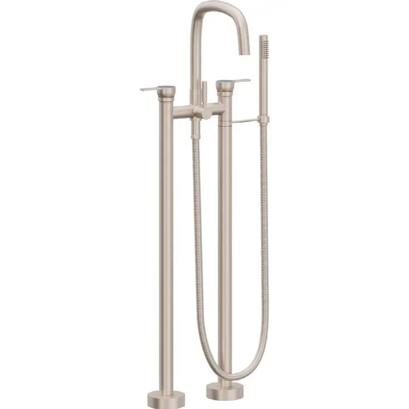 Contemporary Floor Mount Tub Filler
