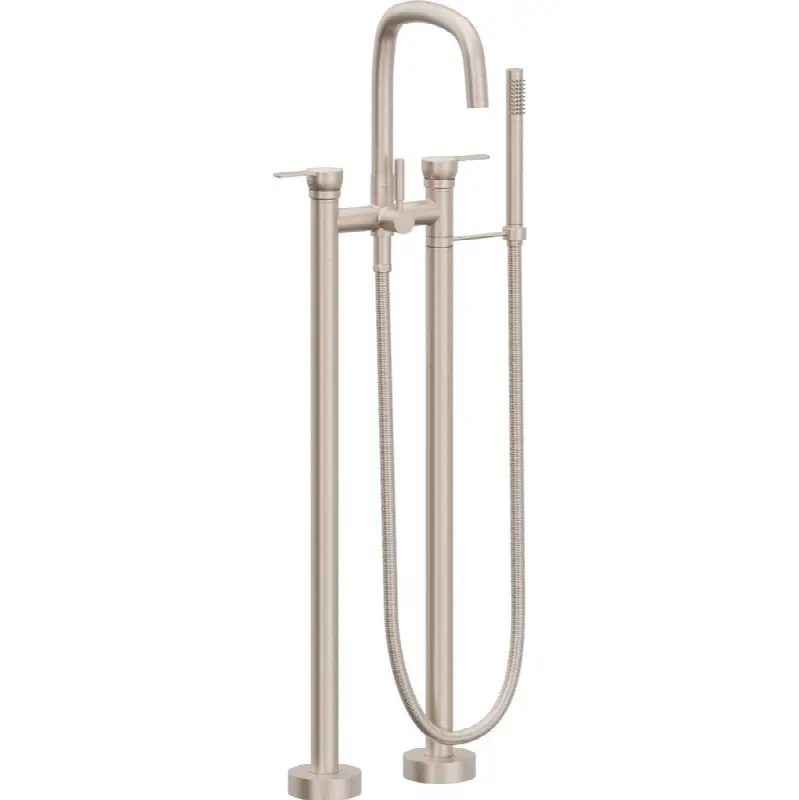 Contemporary Floor Mount Tub Filler
