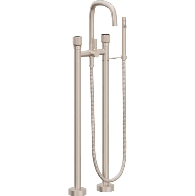 Contemporary Floor Mount Tub Filler
