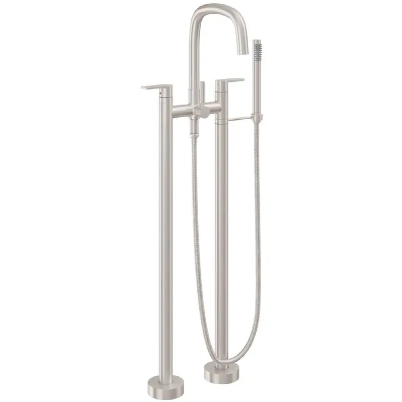 Contemporary Floor Mount Tub Filler