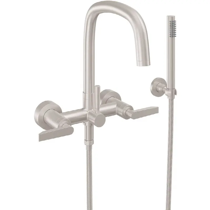 Contemporary Wall Mount Tub Filler