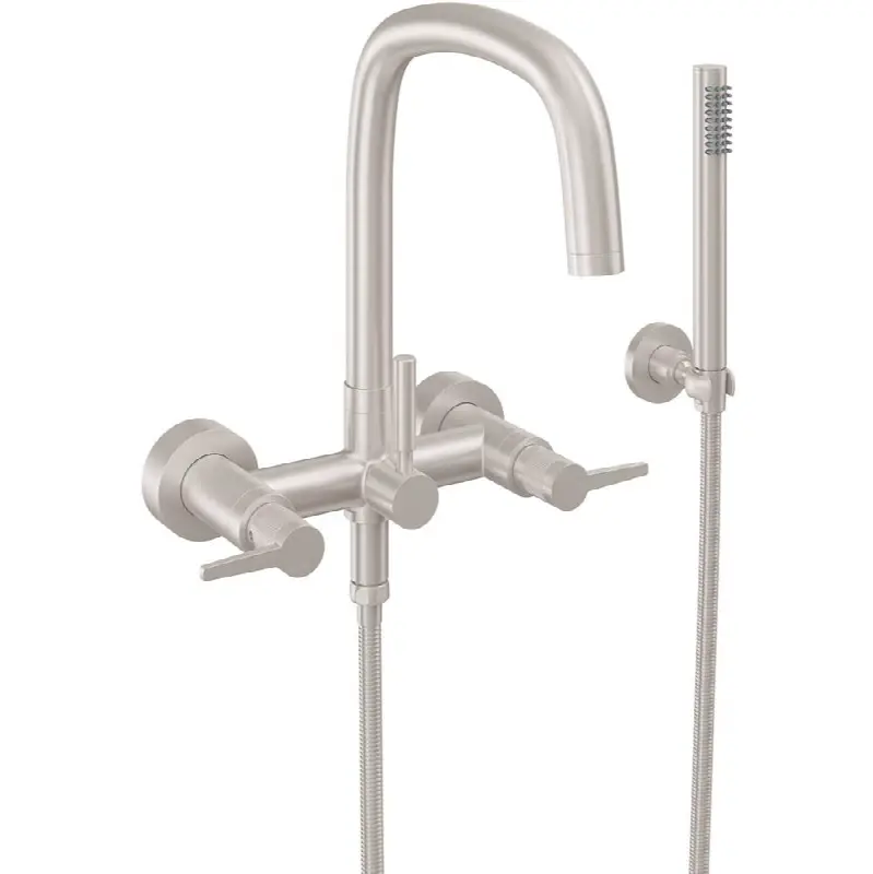 Contemporary Wall Mount Tub Filler