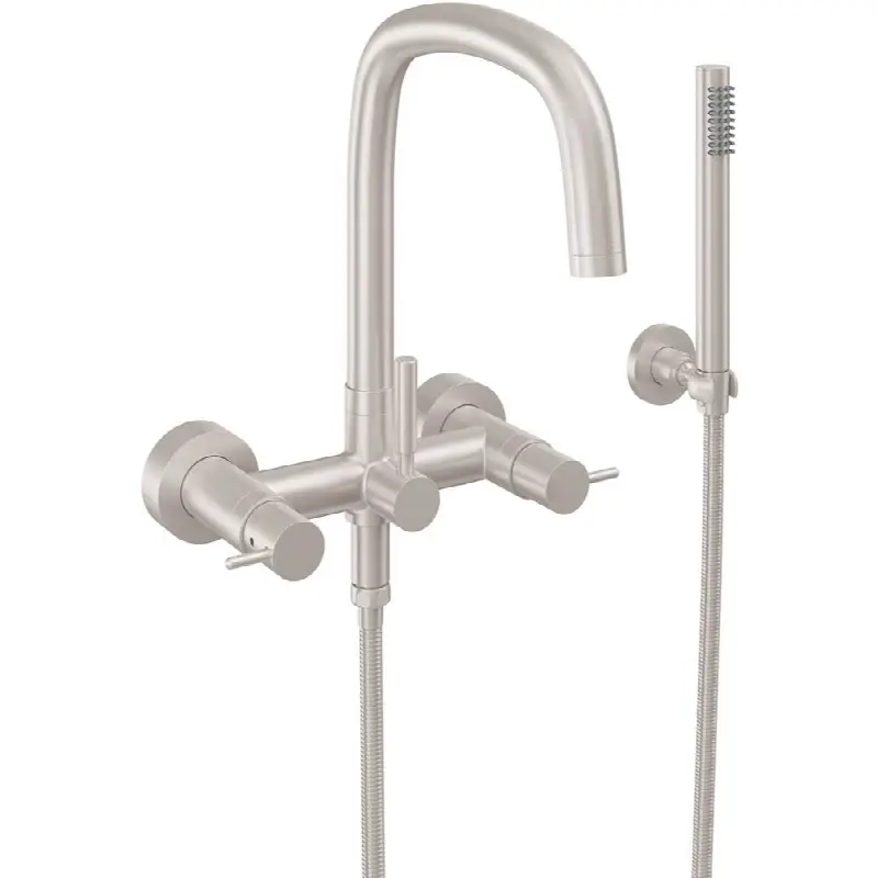 Contemporary Wall Mount Tub Filler