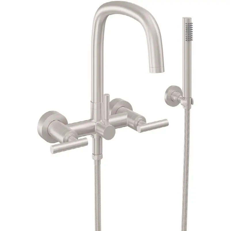 Contemporary Wall Mount Tub Filler