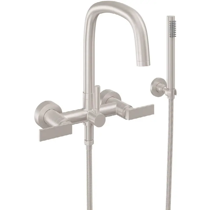 Contemporary Wall Mount Tub Filler