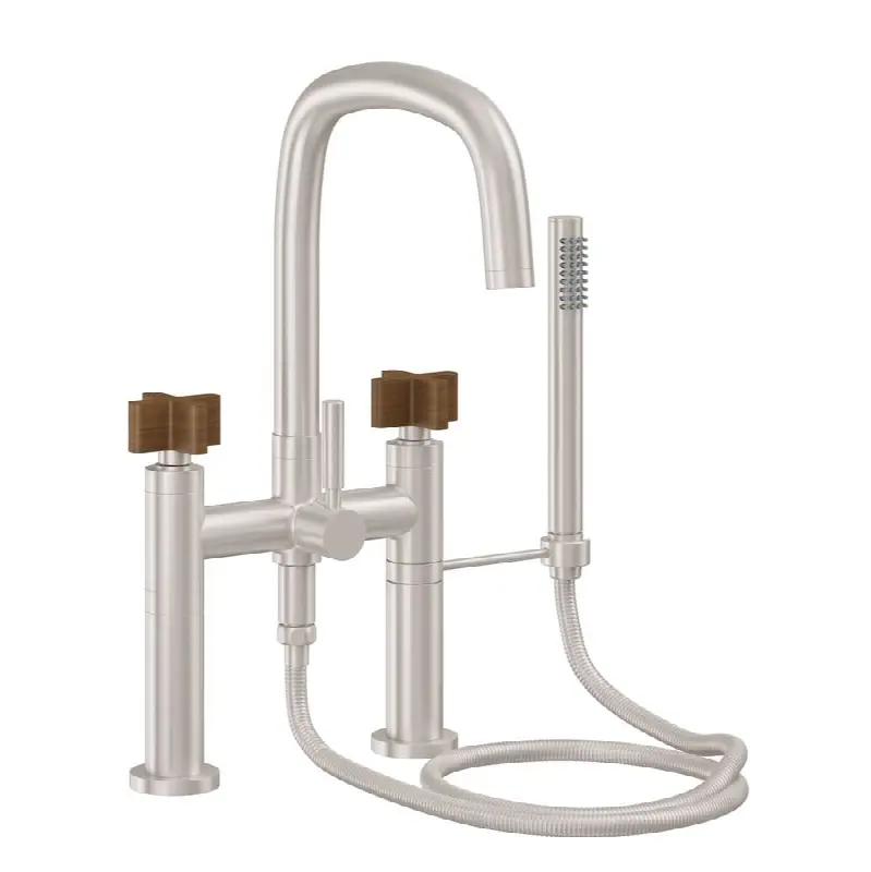 Contemporary Deck Mount Tub Filler
