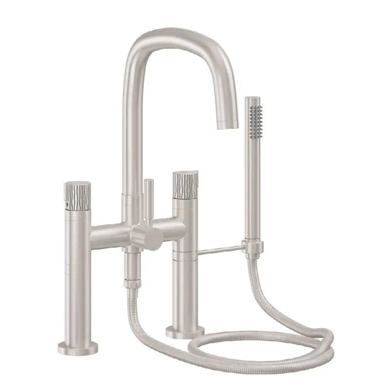 Contemporary Deck Mount Tub Filler