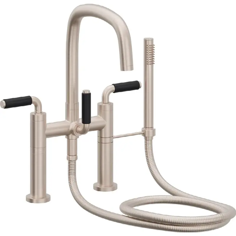 Contemporary Deck Mount Tub Filler