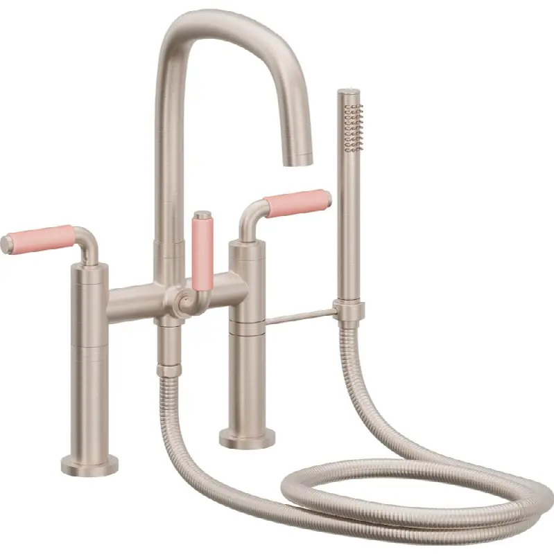 Contemporary Deck Mount Tub Filler
